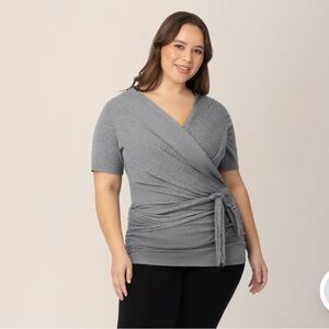 Kindred Bravely Organic Cotton Skin to Skin Wrap Top